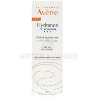 Крем AVENE Hydrance Riche UV20 насыщенный SPF-30 40мл Pierre Fabre/Франция