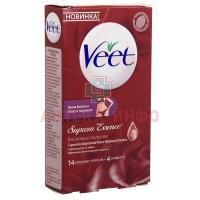 VEET восковые полоски д/депиляции в области бикини с аром. розы и эфирные маслами №14 Reckitt Benckiser/Франция