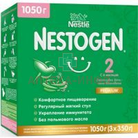 Смесь молочная НЕСТОЖЕН (Nestogen) №2 (с 6 мес.) 350г №3 с пребиотиками Нестле/Швейцария
