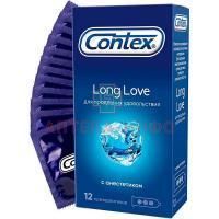 Презерватив CONTEX №12 Long Love (пролонгирующие) Reckitt Benckiser/Великобритания