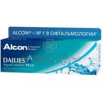 Линзы DAILIES Aqua Comfort Plus (30 дней) BC 8.7 контактные корриг. (-3,50) ALCON/Германия