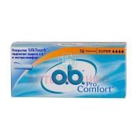 Тампоны гигиенические O.B. ProComfort Super №16 Johnson & Johnson/Германия