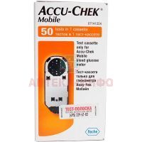 Тест-полоска Accu-Chek Mobile №50 Roche Diabetes/Германия