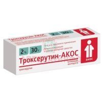Троксерутин-АКОС туб.(гель д/наружн. прим.) 2% 30г №1 Синтез/Россия