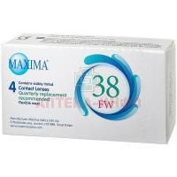 Линзы MAXIMA 38 FW 8.6 контактные мягкие корриг. (-1,00) №4 Maxima Optics/США