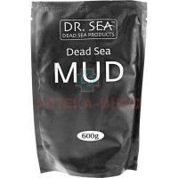 Грязь минеральная DR. SEA Мертвого моря 600г (пак.) черная Dr.Mud Ltd/Израиль