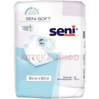 Пеленка SENI SOFT 60х90см №5 TZMO S.A./Польша