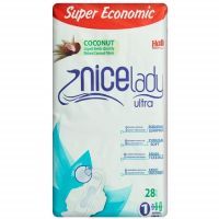 Прокладки гигиенические NICE LADY ULTRA NORMAL №28 Halk Hijyenik Urunler ve Deterjan Sanayi/Турция