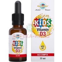 Мицеллированный витамин Д3 400МЕ детский фл.-кап.(капли) 30мл КоролевФарм/Россия