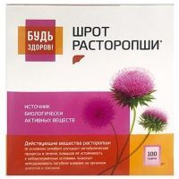 БУДЬ ЗДОРОВ! Расторопши шрот пак. 100г Биокор/Россия