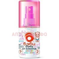 ДЭТА-Бэби спрей "2в1" Aqua детский 75мл Химик