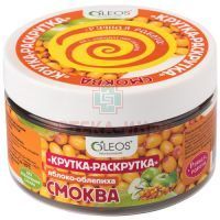 Смоква КРУТКА-РАСКРУТКА Яблоко-облепиха 150г Олеос