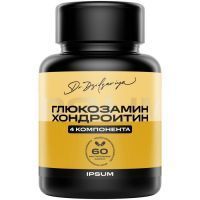 Глюкозамин+Хондроитин+МСМ IPSUM капс. 892мг №60 Нутришн Фарм/Россия