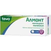 Алмонт таб. п/пл. об. 10мг №28 Teva Operations Poland/Польша