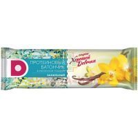 Батончики мюсли ДОМАШНИЙ Протеиновый ванильный 40г Линфас