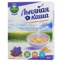 Каша Льняная Диета овсяные хлопья 400г Алфит плюс