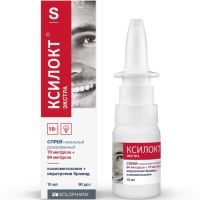 Ксилокт экстра фл.(спрей назальн. дозир.) 84мкг/доза+70мкг/доза 15мл №1 Гротекс/Россия
