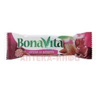 Батончики BONA VITA (Бона Вита) орех в шоколад. глазури  (вишня) 35г Формула Жизни