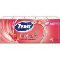 Платок носовой ZEWA Deluxe клубника №10 х 10 SCA Hygiene Products/Польша