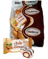 АККОНД Конфеты ЛЕДИ ДЕНЬ с курагой 500г