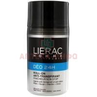 LIERAC дезодорант "24 часа" д/мужчин 50мл Laboratories Lierac/Франция