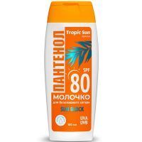 Молочко KRASSA Tropic Sun с пантенолом д/безопасного загара SPF-80 100мл КРАССА-Косметикс/Россия