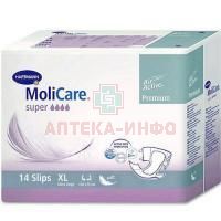 Подгузники для взрослых MOLICARE Premium Super Soft XL №14 Пауль Хартманн/Германия