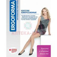 Колготы ERGOFORMA компрес. 1-кл. (18-22мм) женские прозр. разм. 2 (кор.) (арт. 112) Calze Olona/Италия
