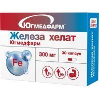 Железа хелат капс. №30 Югмедфарм/Россия