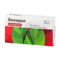 Валидол таб. сублингв. 60мг №16 Обновление ПФК
