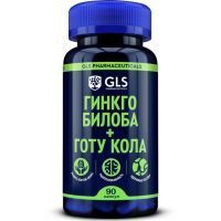 GLS Гинкго Билоба+Готу Кола капс. 380мг №90 Глобал Хэлфкеар