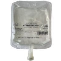 Метронидазол конт.(р-р д/инф.) 5мг/мл 100мл №44 (ящ.карт.) Мосфарм