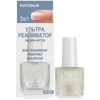 Либридерм (Librederm) лак д/ногтей Ультрареаниматор матовый 10мл ОЕМ ФЛИТ/Россия
