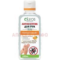 Средство д/рук антисептич. Цитрусовый 100мл Олеос