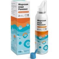 Морская вода Реневал фл.(р-р д/промыв. полости носа) 150мл (в компл. с насад.-распыл. №2) Обновление ПФК/Россия