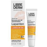 Либридерм (Librederm) Lapanten бальзам д/интенс. ухода за кожей губ Ланолиновый 12мл Биофармлаб/Россия