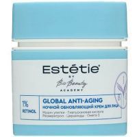 Крем Estetie Global Anti-Aging д/лица ночной обновляющий 45мл Глобал Био Косметик/Россия