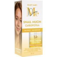 Сыворотка Медива д/лица и кожи вокруг глаз обновляющая с муцином улитки 30мл Фитокосметик/Россия