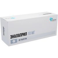 Эналаприл таб. 10мг №60 Озон/Россия