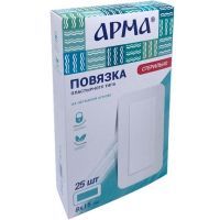 Повязка АРМА пластырного типа 8х15см №25 Бергус