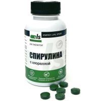 Спирулина с хлореллой таб. 490мг №240 Фармгрупп/Россия