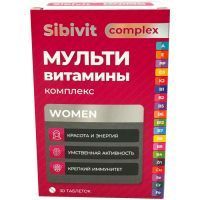 Мультивитаминный комплекс для женщин Sibivit таб. 1,3г №30 Фармгрупп/Россия