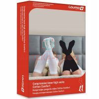 Гольфы LAUMA COTTON COMFORT мед. цельные 1кл. компрес. разм. 39-41 (белый) Lauma/Латвия
