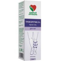 Крем-гель ДОБРЫЙ АПТЕКАРЬ д/ног Венотоник с троксерутином 2% 50мл Эльфарма.ру/Россия
