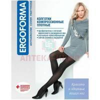 Колготы ERGOFORMA профилакт. женские плотные разм. №5 (черн.) (арт. 105) Calze Olona/Италия