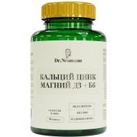 Кальций, цинк, магний Д3+В6 DR NEUMANN капс. №90 Арсенал атлета
