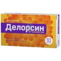 Делорсин таб. 5мг №10 Saneca Pharmaceuticals/Словакия