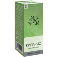 Масло эфирное Кипарисовое 10мл Натуральные масла/Россия