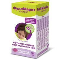 Фулл Маркс (FULL MARKS) раствор педикулицидн. 100мл Reckitt Benckiser Healthcare/Великобритания