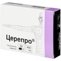 Церепро капс. 400мг №28 Минскинтеркапс/Беларусь/Верофарм/Россия